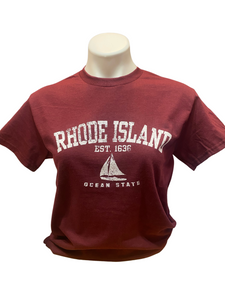 Rhode Island Sailboat T-Shirt