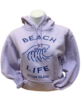 Load image into Gallery viewer, Beach Life Rhode Island Hooded Sweatshirt