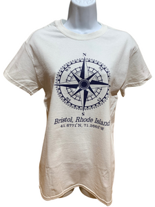 Town Coordinates Compass T-Shirt